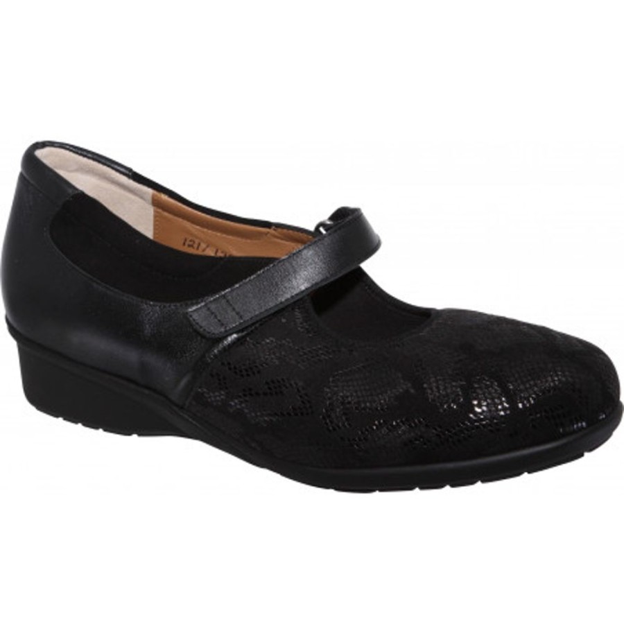 Shoes ALVIFLEX | Alviflex 844 Black Pattern