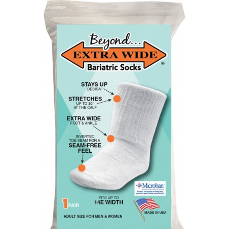 Accessories EXTRA WIDE SOCK | Extra Wide Sock 8950 White