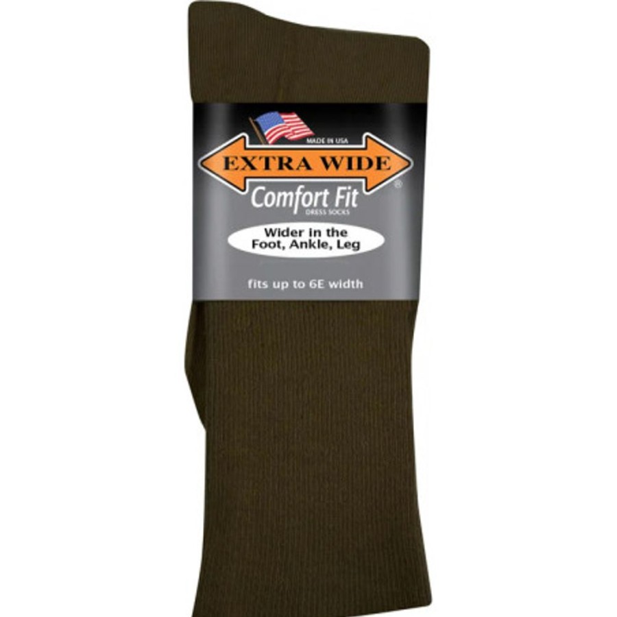 Accessories EXTRA WIDE SOCK | Extra Wide Sock 2704 Medium Dress Brown