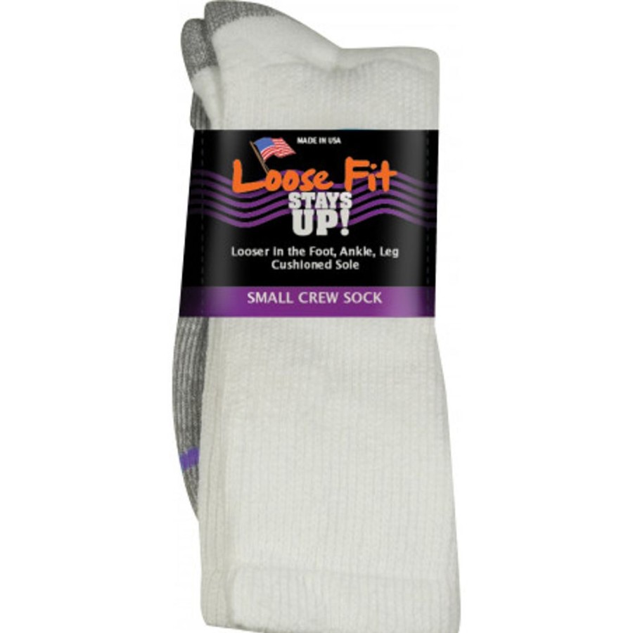 Accessories EXTRA WIDE SOCK | Extra Wide Sock 770 Small White