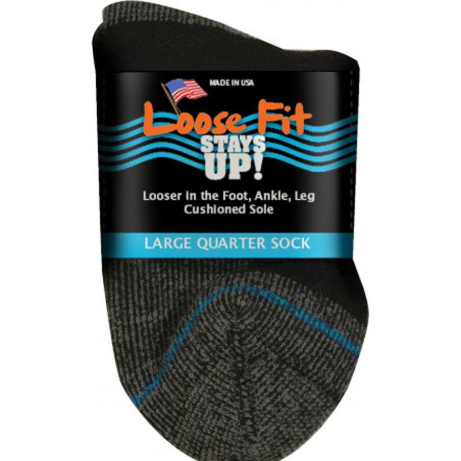 Accessories EXTRA WIDE SOCK | Extra Wide Sock 761 Large Black