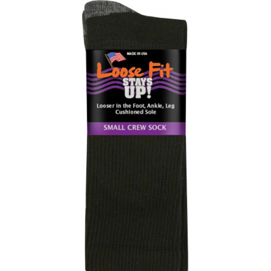 Accessories EXTRA WIDE SOCK | Extra Wide Sock 771 Small Black