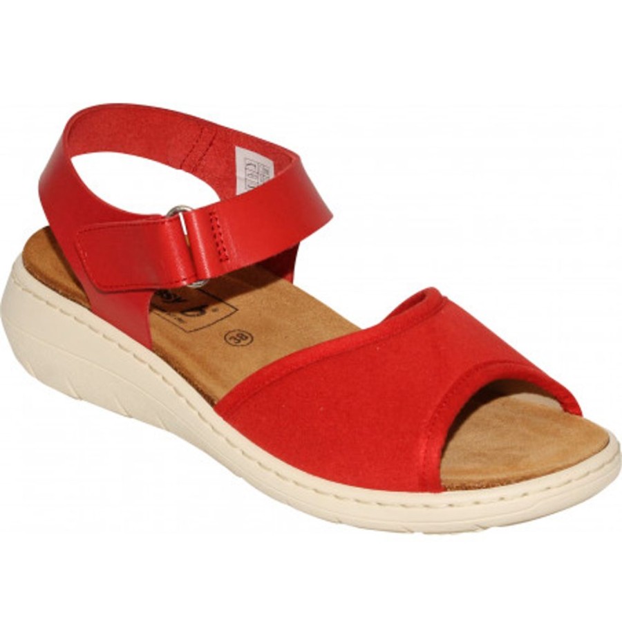 Shoes EASY B | Easy B Mary Red Combo