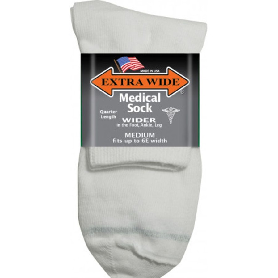 Accessories EXTRA WIDE SOCK | Extra Wide Sock 5820 Medium White