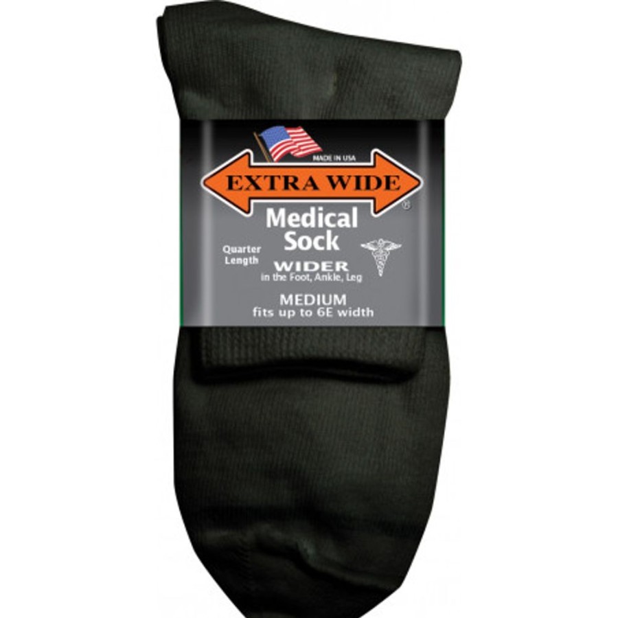 Accessories EXTRA WIDE SOCK | Extra Wide Sock 5821 Medium Black