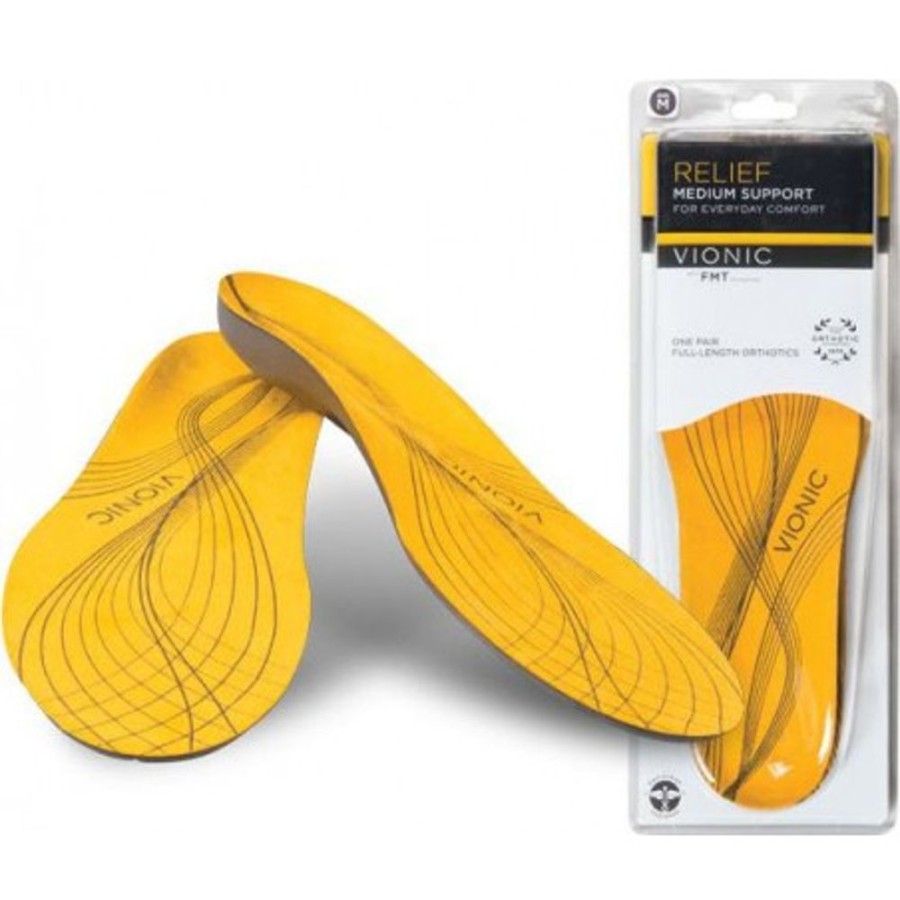 Accessories VIONIC | Vionic Comfort Medium Support Footbed Yellow