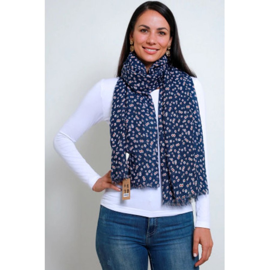 Accessories MONTEU | Monteu Sx0050 Navy Print