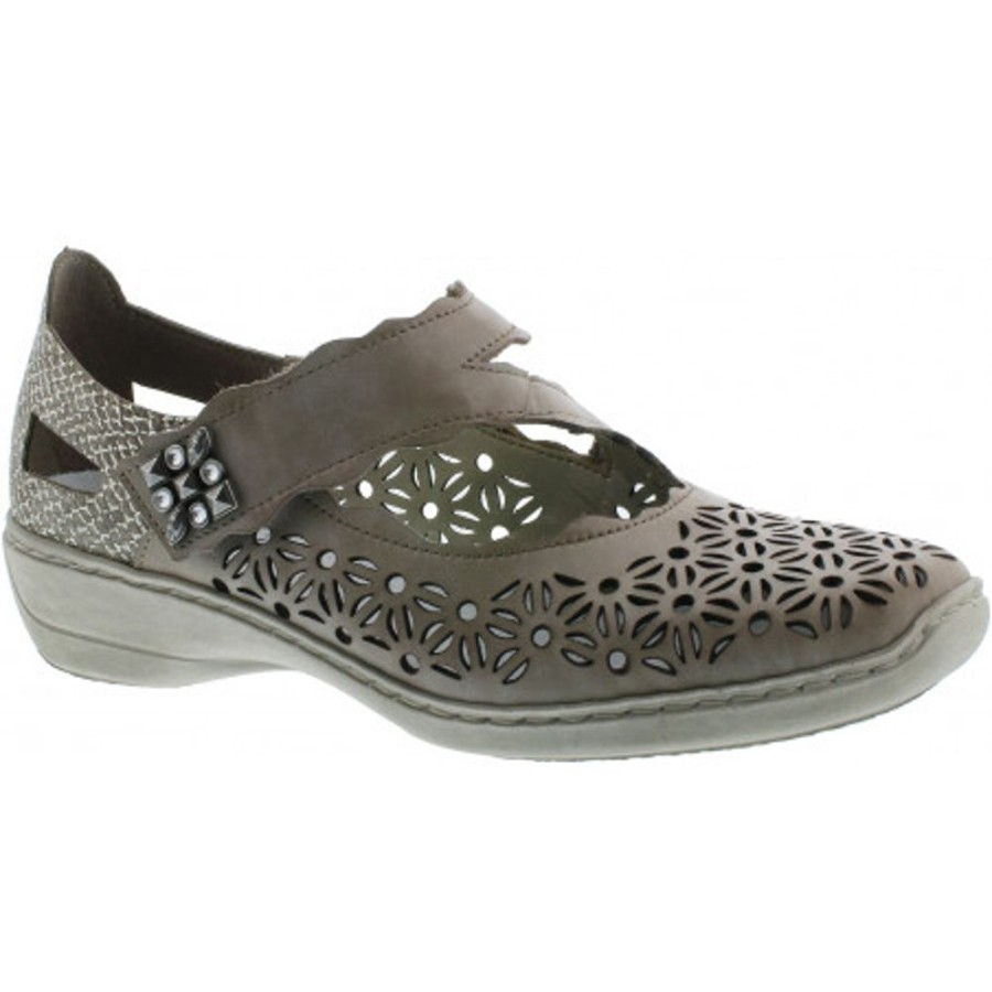 Shoes RIEKER | Rieker 413G4 Pewter