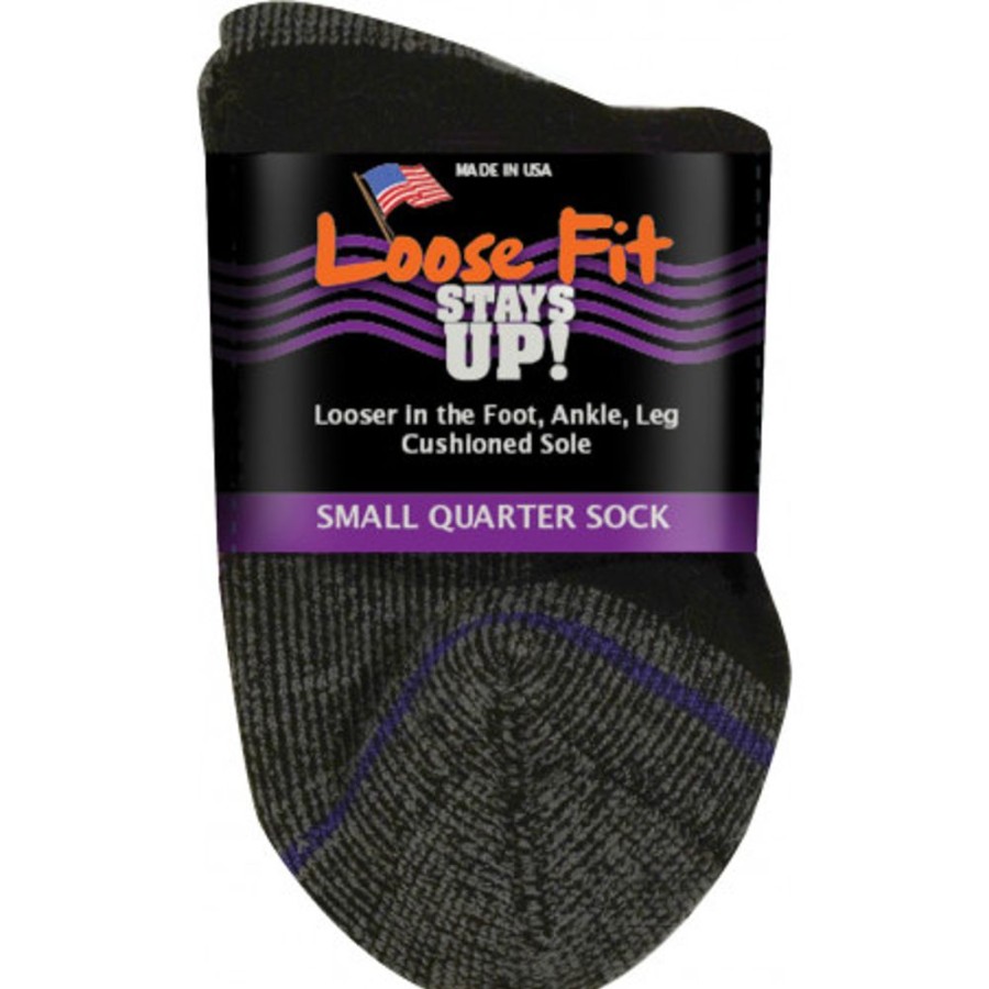 Accessories EXTRA WIDE SOCK | Extra Wide Sock 741 Small Black