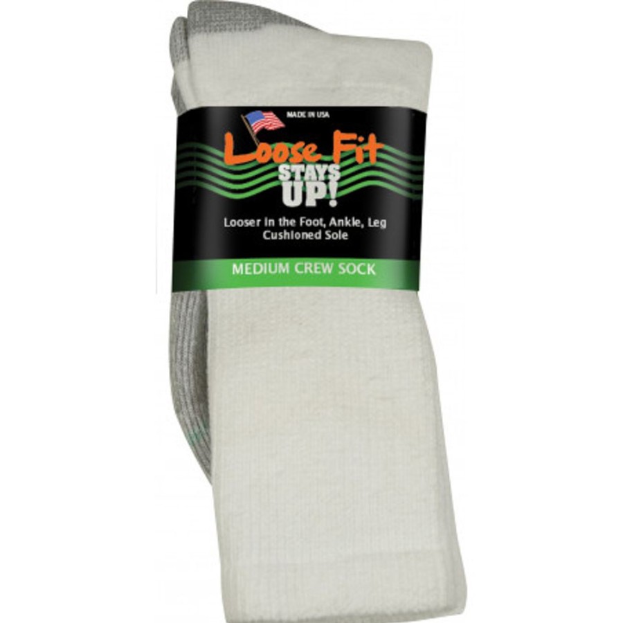 Accessories EXTRA WIDE SOCK | Extra Wide Sock 780 Medium White